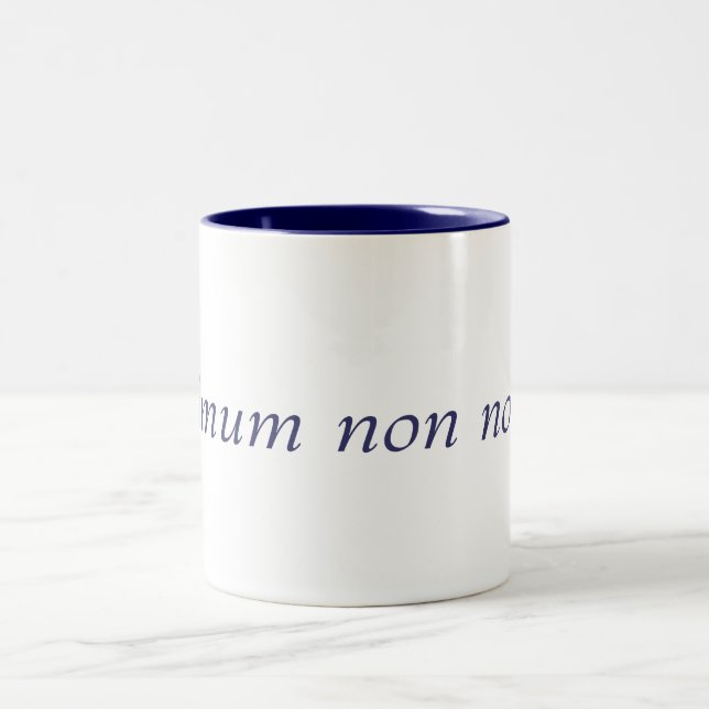 Café Em Dois Tons De Primum caneca do nocere não (Centro)