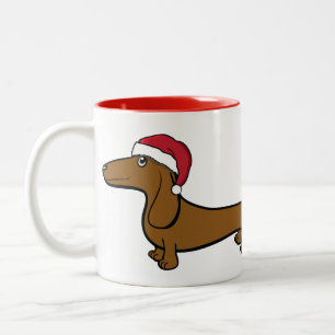 Café Em Dois Tons De um feriado do Wienerful de Oscar "tenha caneca