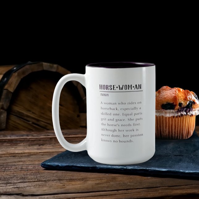 Café Em Dois Tons Definição de uma Caneca de Cavalo (Criador carregado)