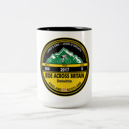 Café Em Dois Tons Deloitte MONTA ATRAVÉS da CANECA de GRÂ BRETANHA