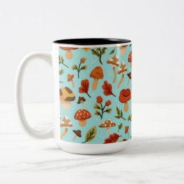 Café Em Dois Tons design de caneca de duas cores