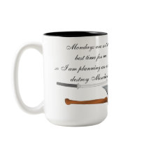 Diga NÃO à caneca de segunda-feira