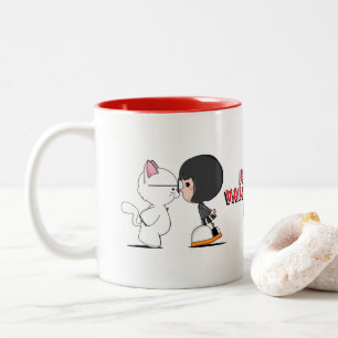 Café Em Dois Tons Do amor caneca de Pythagoras agora