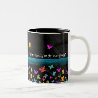 Café Em Dois Tons Encontre a caneca de beleza