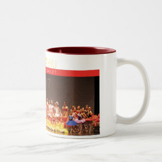 Café Em Dois Tons Escola de Ming-Hai Wu da caneca do balé