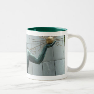 Café Em Dois Tons Espírito da caneca de Detroit