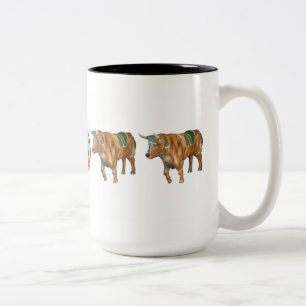 Café Em Dois Tons "Esplendor no vidro" caneca de 15 onças