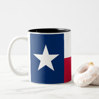 Café Em Dois Tons Estado da Estrela Solitária - caneca de viagem do