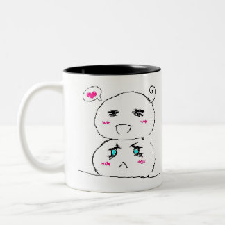 Café Em Dois Tons Eu amo a caneca de GerIta