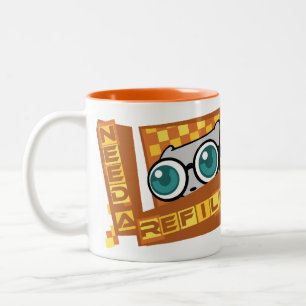 Café Em Dois Tons Eu preciso um reenchimento: Caneca de Pilz-E