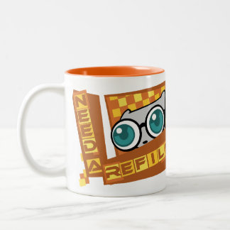 Café Em Dois Tons Eu preciso um reenchimento: Caneca de Pilz-E