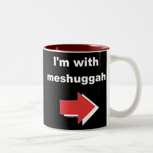 Café Em Dois Tons Eu sou com caneca de Meshuggah