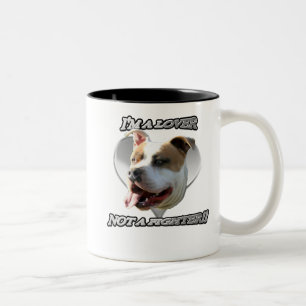 Café Em Dois Tons Eu sou um amante, não uma caneca de caça