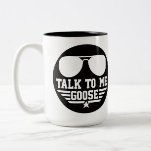 Café Em Dois Tons Fale comigo sobre a Caneca de Aviadores de Ganso