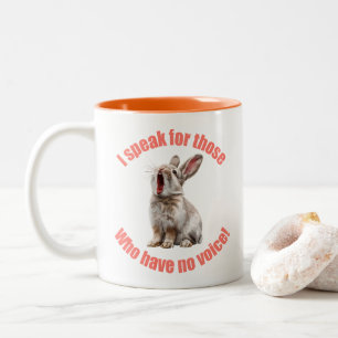 Café Em Dois Tons Falo por aqueles que não têm caneca de coelho