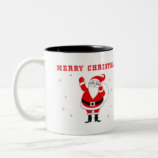 Café Em Dois Tons Feliz Natal & caneca de Krampus