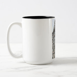 Café Em Dois Tons Florence — Duomo e Campanile de Giotto Caneca