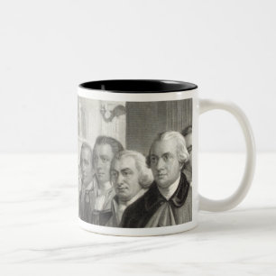 Café Em Dois Tons George Washington e sua caneca de generais