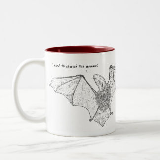 Café Em Dois Tons Golpeie, mim precisam de amar este momento, caneca