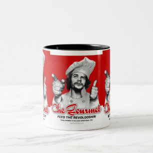 Café Em Dois Tons Gourmet de Che - alimente o Revolooshin: Caneca de