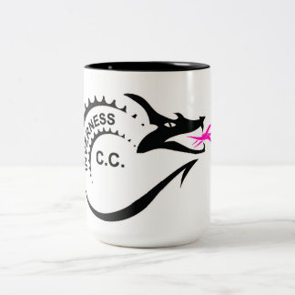 Café Em Dois Tons Grande caneca do clube do ciclo de Inverness de