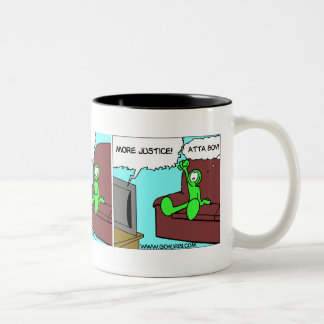 Café Em Dois Tons HURBI - Mais caneca de justiça