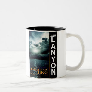 Café Em Dois Tons Inglês de Adrien uma caneca perigosa das citaçõ