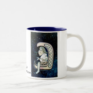 Café Em Dois Tons Ix caneca de Chel