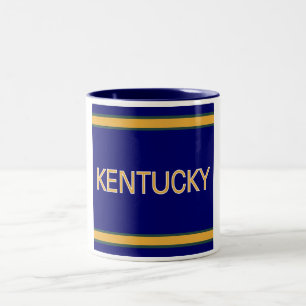 Café Em Dois Tons Kentucky caneca do Dois-Tom de 11 onças