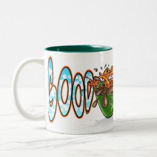 Café Em Dois Tons Laranja de Illow - bom dia - caneca