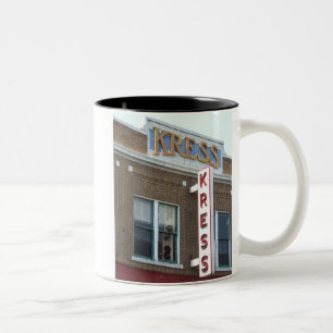 Café Em Dois Tons Loja de KRESS - caneca