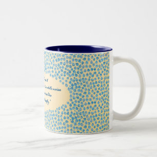 Café Em Dois Tons Loja de Meraki da caneca da chuva