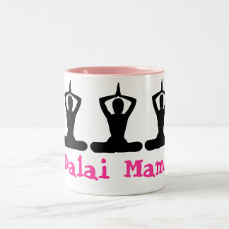 Café Em Dois Tons Mama Caneca de Dalai
