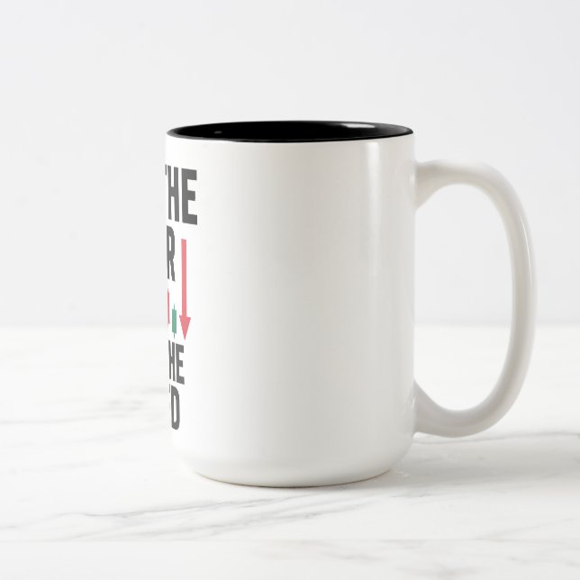 Café Em Dois Tons Mindset de caneca do comerciante (Direita)