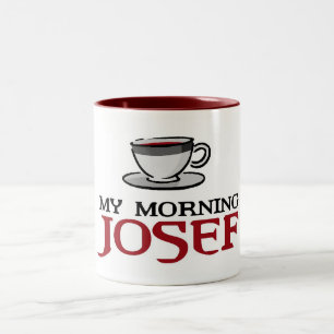 Café Em Dois Tons Minha caneca de Josef da manhã