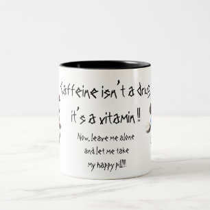 Café Em Dois Tons O "café não é caneca de uma droga"