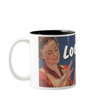 Olhar caseiro de Erik "!" Caneca da lembrança