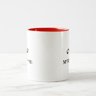 Café Em Dois Tons OMG! Caneca de MTHFR!
