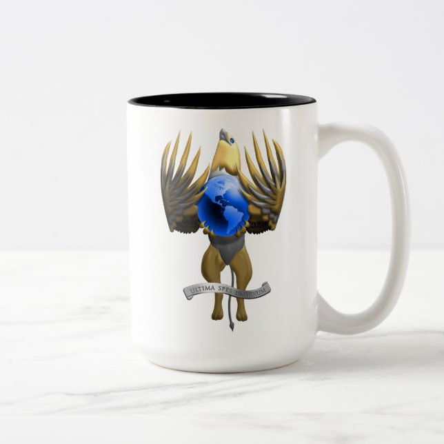 Café Em Dois Tons ~ OrbitalDefense.com da caneca da crista de (Direita)