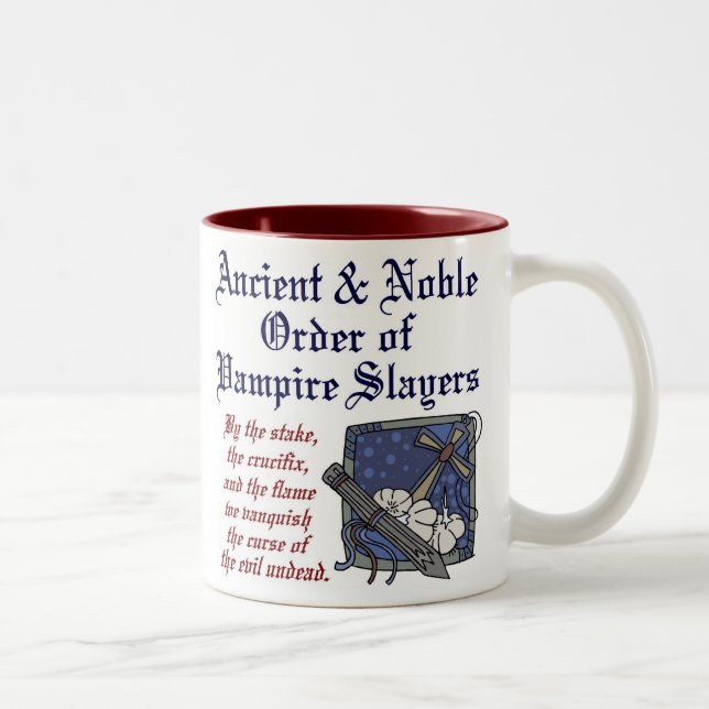 Café Em Dois Tons Ordem antiga & nobre de caneca dos assassinos do (Direita)