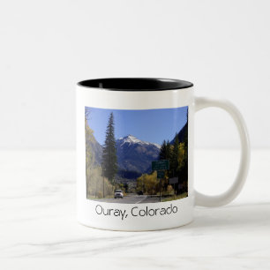 Café Em Dois Tons Ouray, caneca de Colorado
