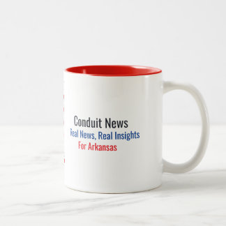 Café Em Dois Tons Para a caneca do Dois-Tom de Arkansas