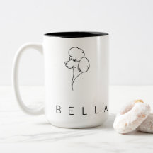 Poodle | Heritage Caneca Personalizada de 15oz