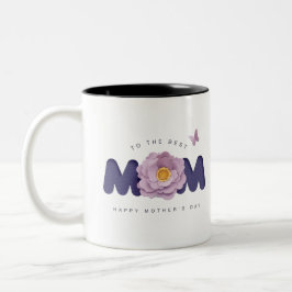 Café Em Dois Tons Presente de caneca para mães