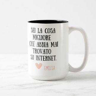 Café Em Dois Tons presente de namorados, caneca para ele