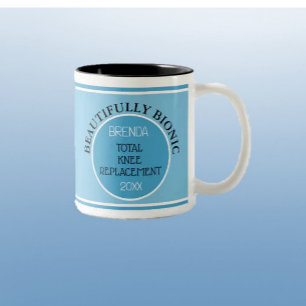 Café Em Dois Tons Presente divertido~ Caneca de substituição de joel