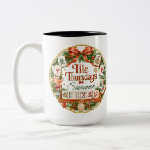 Presente do Clube de Mahjong Caneca de Mahjong Til