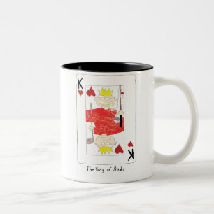 Café Em Dois Tons Rei da caneca de pai