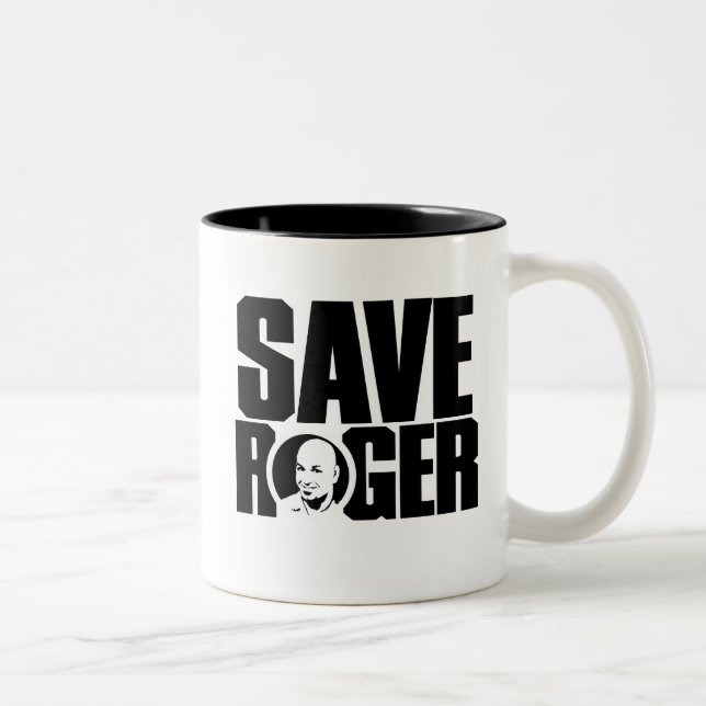 Café Em Dois Tons Salvar a caneca de Roger (Direita)