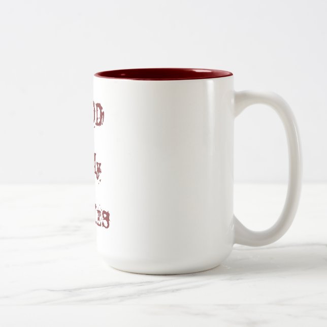 Café Em Dois Tons Sangue de minha caneca dos inimigos (Direita)